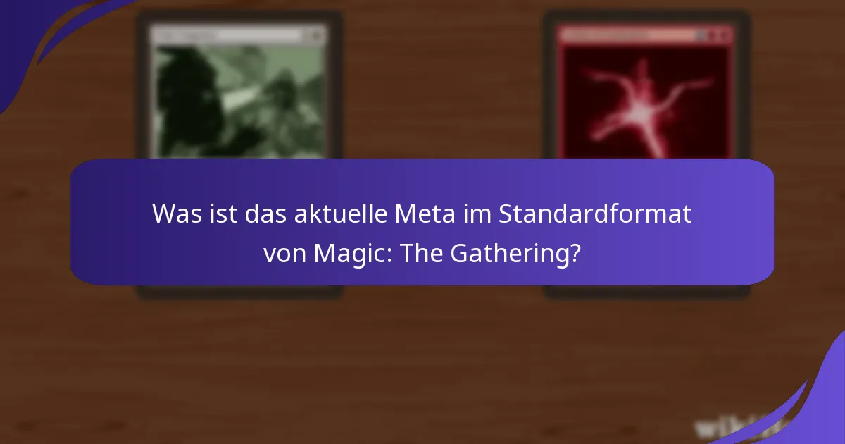 Welche Decks sind im Standardformat beliebt?