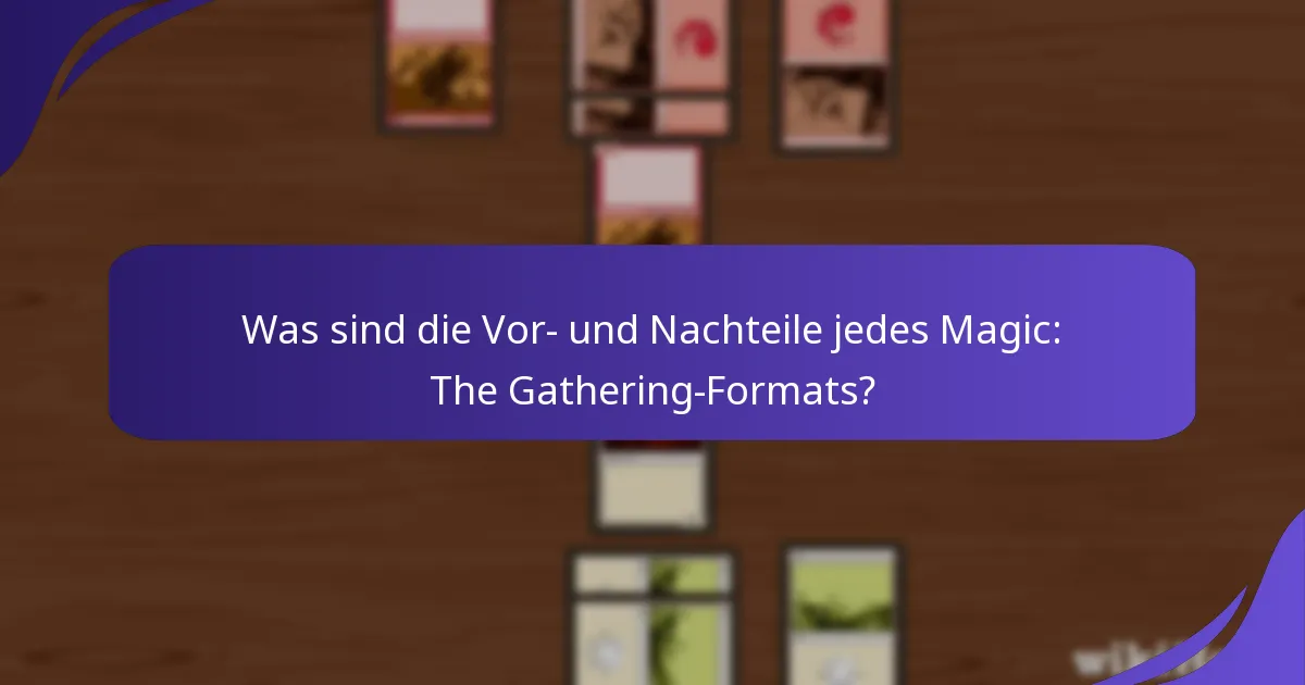Wie unterscheidet sich Commander von anderen Magic: The Gathering-Formaten?