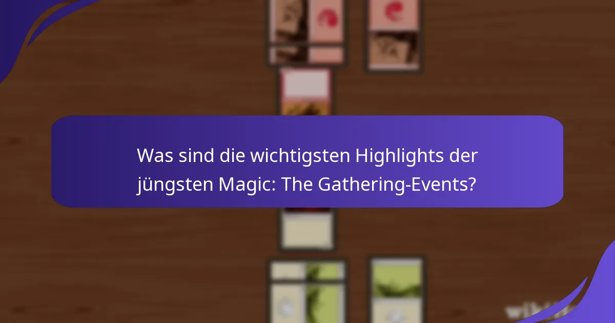 Wer sind die bemerkenswerten Spieler in der Magic: The Gathering-Gemeinschaft?