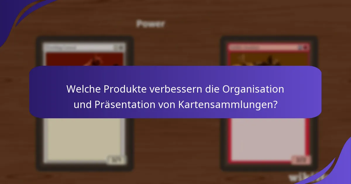 Wie kann ich meine Magic: The Gathering Prerelease-Kartensammlung präsentieren?